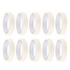 10 Rolls White Masking Tape 0.7in Width Easy Tear High Adhesive Paint Tape for Painting DIY Arts Crafts Labeling