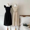 Nordic Simple Florist Apron Cotton Linen Gardening Coffee Shops Kitchen Aprons For Cooking Baking Restaurant Apron Pinafore