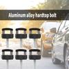 6pcs Rust Resistant Aluminum Hard Top Fastener Set Quick Release Thumb Screw With D Rings Suitable for Easy Installation
