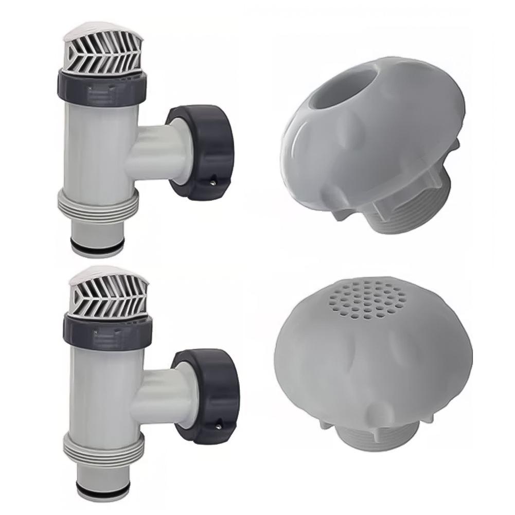 4PCS Replacement Plunger Valve 25010 Pool Plunger Valve Assembly For Above Ground Pools 28633EG 28635EG Iltration Systems