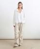 INSILENCE WOMEN Cotton Utility Pants Light Beige