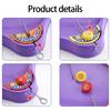 Rotating Top Battle Disk Desktop Interactive Toy Multiplayer Competitive Battle Gyro Portable Desktop Game for Kids