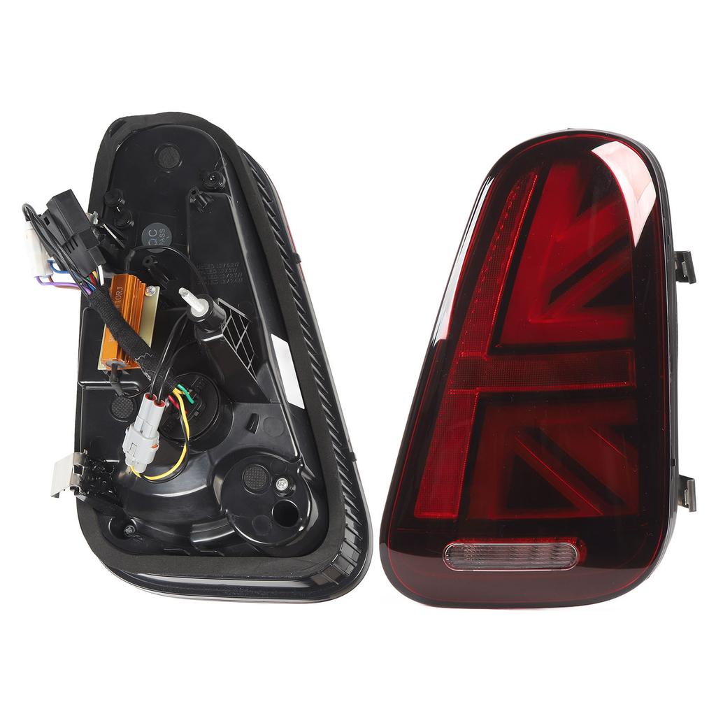 Union   Tail Lights With Dynamic Turn Signal Rear Brake Lamp for   R50 R52 R53