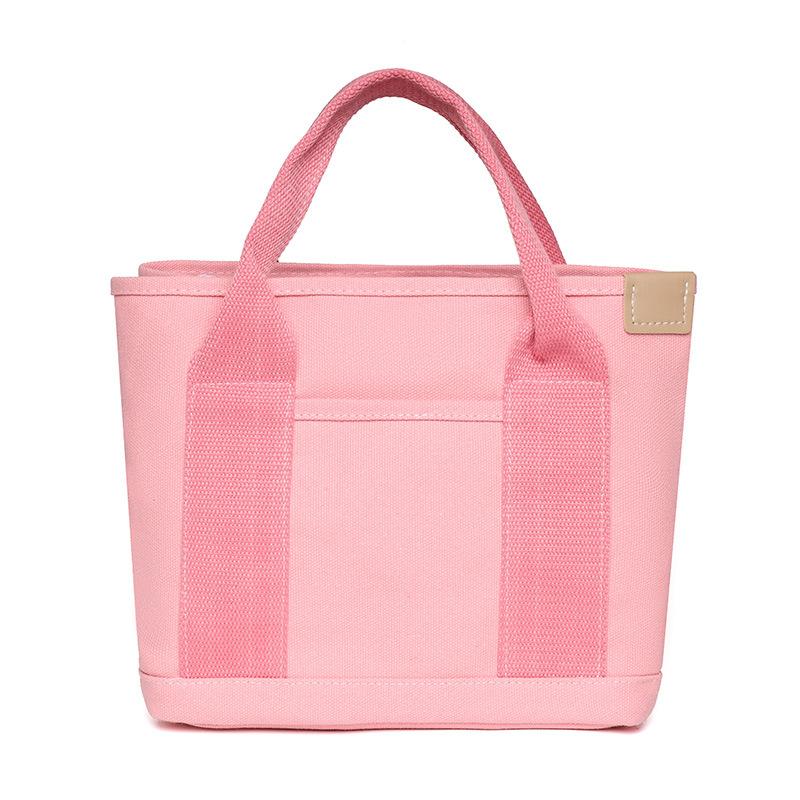 Canvas bag Bento bag New Japanese handbag Women's bag Large capacity handbag Melaleuca bag Handbag Small bag