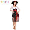 Halloween Sexy Adult Tire Dress Pirate Costume Game Uniform Temptation Show Costume Show Stage Costume