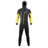 5mm Thick Front-Zip Full Wetsuit With Hood Scuba Diving Freediving Surfing Snorkeling
