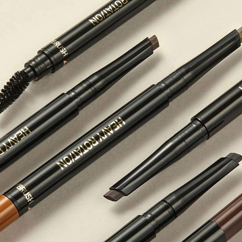 

[Kiss Me] Heavy Rotation Твердый карандаш для бровей 01 Caramel Brown (H)