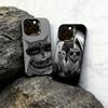 Cool Cat Phone Case For iPhone 17,16,15,14,13,12,11 Plus,Pro Max,XS,Colored Silver Plated Inside Cover