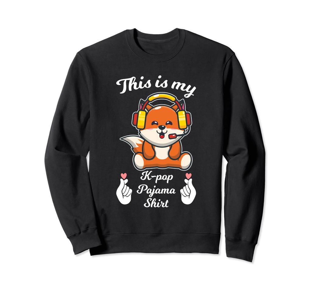 This is my k-pop pajama shirt, k-pop merchandise, K-pop, Korean sweatshirt