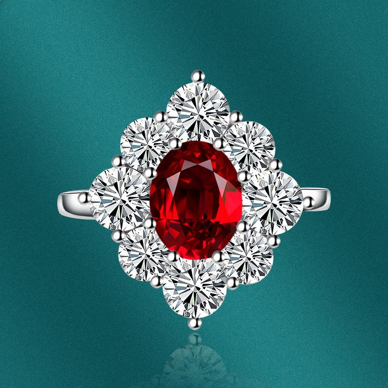 Sace Gems Classic Copper Alloy Zircon Ring Ladies Jewelry Wedding Promise Party Gift
