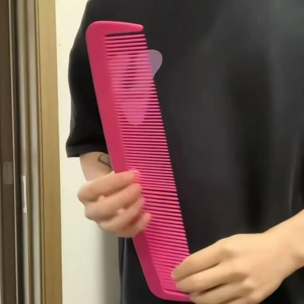 Hair Detangling Massage Straight Hair Comb Plastic Massage Combs Giant Comb  Stress-relieving Toys