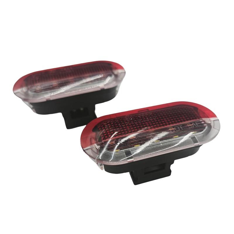 LED Courtesy Door lamp Welcome Footwell Light for VW Golf MK4 Beetle Cabrio Jetta Bora Polo Sharan Vento Touran Skoda Octavia