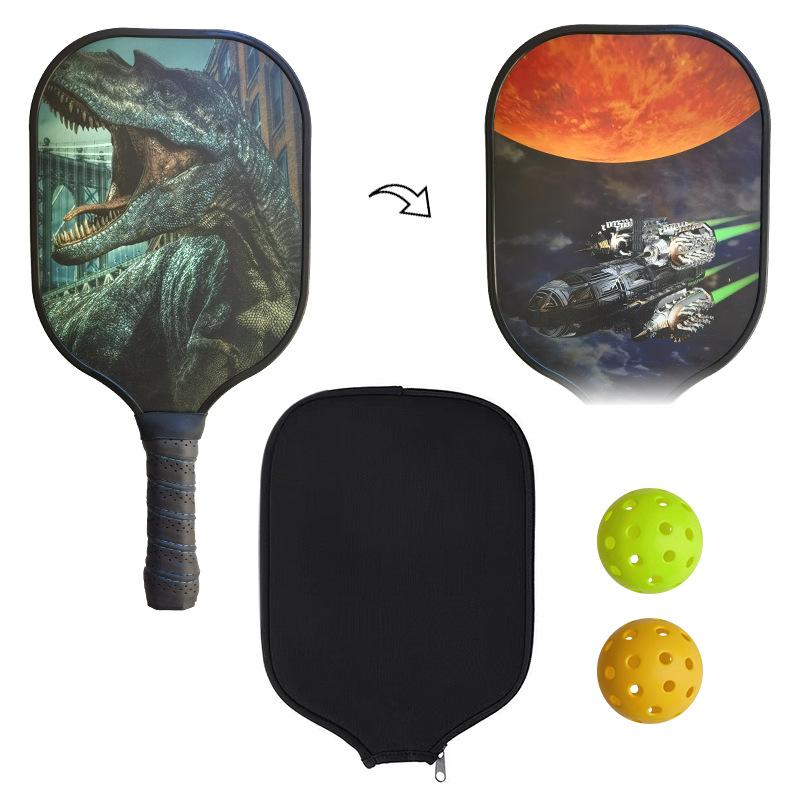 Glass Fiber Carbon Fiber Peak Racket Outdoor Sports Suit Combo Lightweight Durable