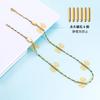AUMOO Magnetic Anti-Static Necklace for Men, Stylish Germanium Necklace, Approximately 56cm Long