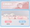25 Piece Winter Children's Warm and Casual Two-Piece Down Jacket Set for Infants and Young Girls