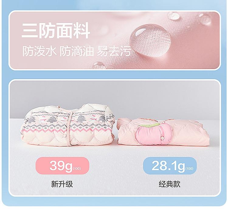 25 Piece Winter Children's Warm and Casual Two-Piece Down Jacket Set for Infants and Young Girls