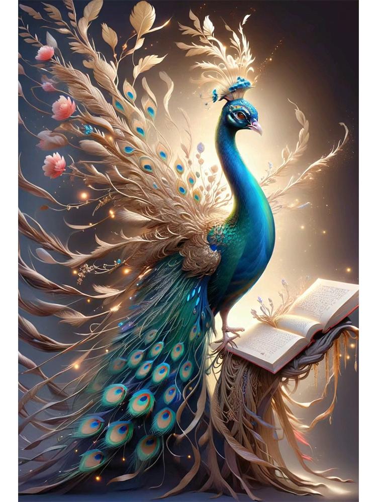 DiY 5D Diamond Painting Magic Book Cross Embroidery Set Dream Scenery Animal Diamond Embroidery Fairy Home Decoration Gift