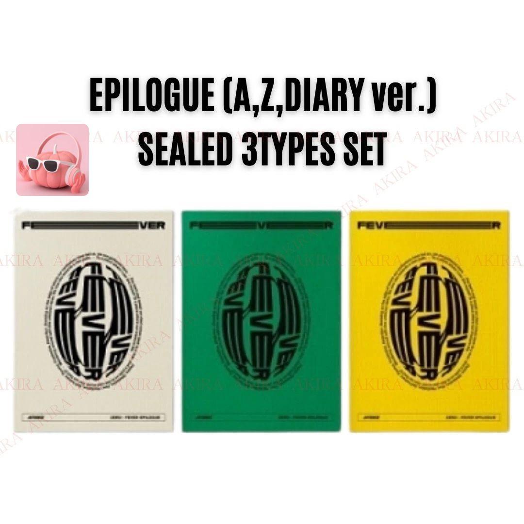 

ATEEZ 5th MINI ALBUM Zero Fever Epilogue A Z DIARY ver. SEALED 3TYPES FULL SET
