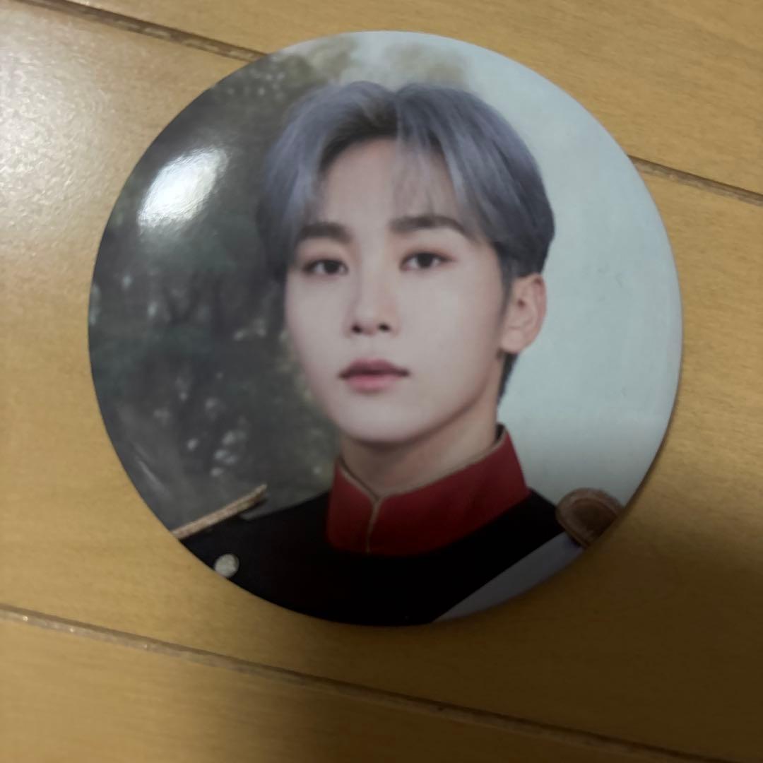 

[USED] SEVENTEEN Seungkwan Korean Cafe Military Uniform Can Badge