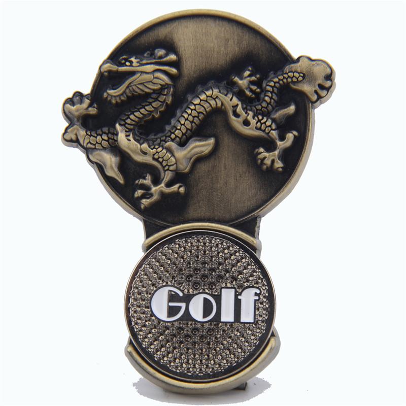 Golf Cap Clip Commemorate Golf 12 Zodiac Marker Supplies Magnetic Clip