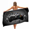 Game Handle Large Beach Towel - Super Absorbent, Quick Dry, Modern Design for Beach and Pool, Easy Care