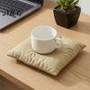Durable Desktop Coaster 3D Printed Pillow Coaster, One-Piece Molding Tray, Minimalist Cute Design Decorative for Storage And Table Protection
