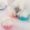 Soft Bath Scrub Bath Ball Body Clean Bath Puff Bathroom Supplies Pumpkin Shape Scrubbing Bubble Shower Mesh Sponge Back Brush
