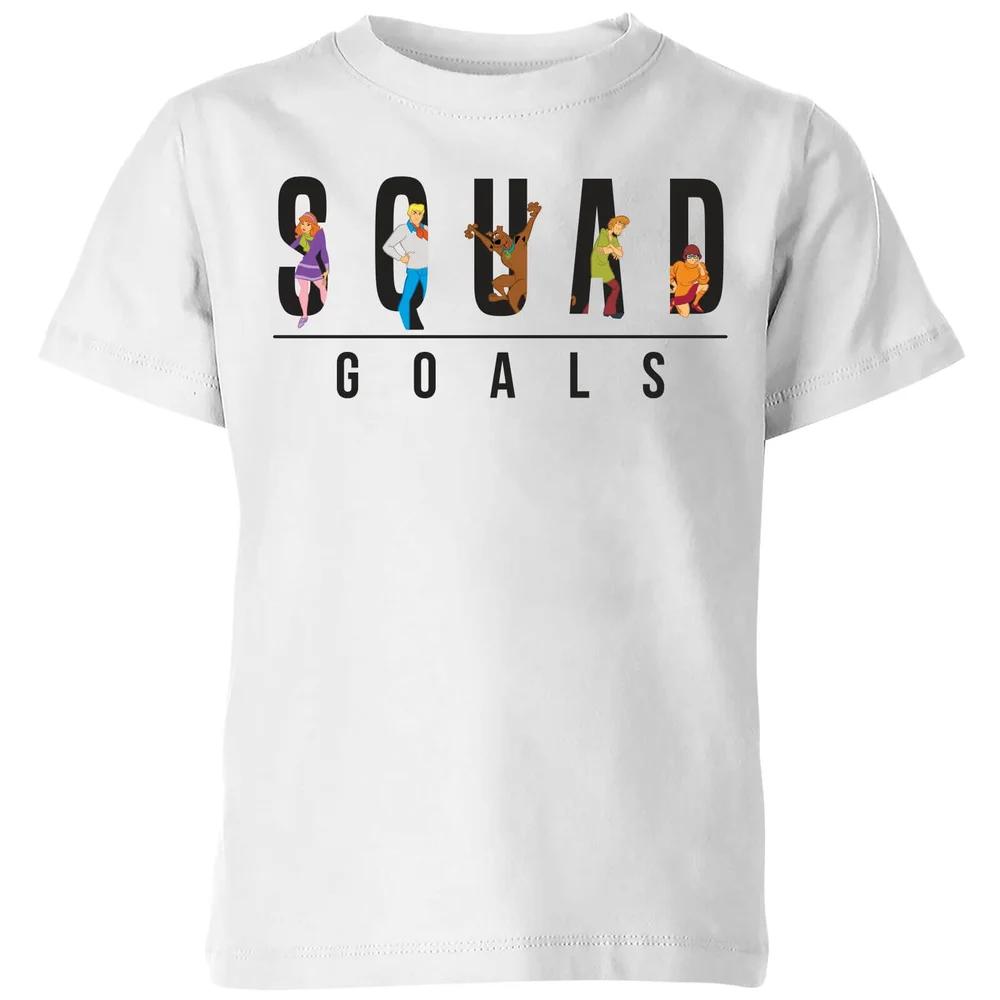 Scooby Doo Squad Goals Kids  T-Shirt - White - 3-4 Years 150