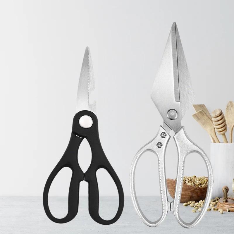 WXCOO Professional Kitchen Scissors Multipurpose Stainless Steel Ultra Cooking Poultry Shears for Bones Meat Chicken