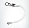 Hollow Metal Urethral Plug with Eye Pull Bead - Adult Stimulation Toy