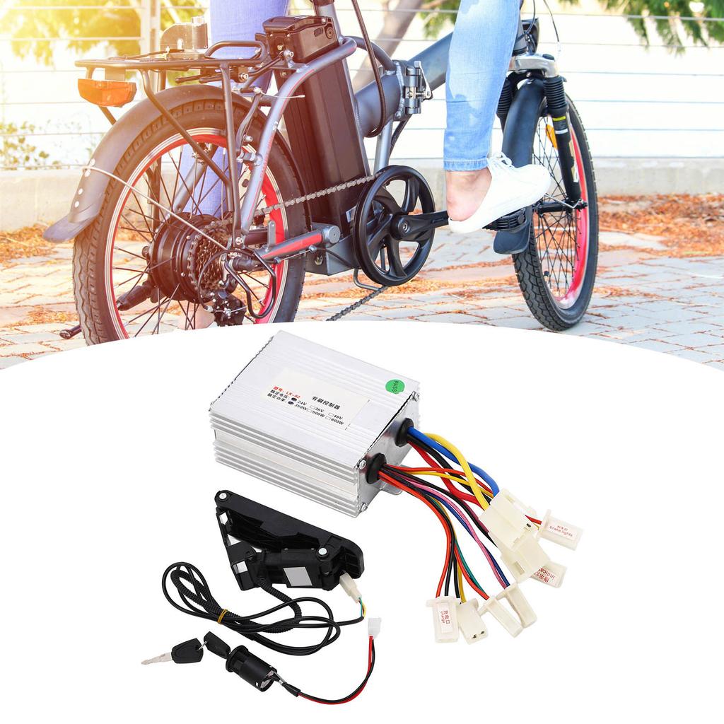 24V 350w Electric Tricycle Foot Pedal Throttle Controller Kit Lithium Ion Bike Pedal Throttle Conversion Set