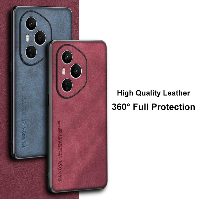 For Honor 400 Pro 5G Case Luxury PU Leather Phone Case For Honor400 Pro 400Pro Back Cover Silicone Shockproof Full Protection