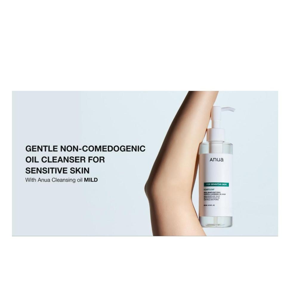 Anua Eoseongcho Pore Control Cleansing Oil 200ml Gently Cleans Sebum and Dead Skin Cells