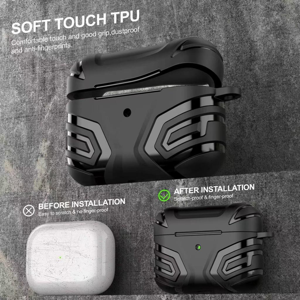 Premium Tpu Airpods Pro 2 Protective Case Soft Shell Compatible With Airpods 3 And 4