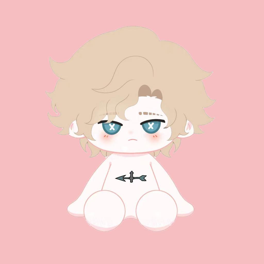 40CM Game Identity V Plush Toys Cosplay Ithaqua Handsome Ear Plushie Doll Dress Up Stuffed Pillow Anime Mascot Christmas Gift