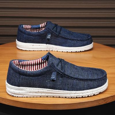 Herrenschuhe Weiche Slipper Loafers für Herren Männliche Fahrschuhe Klassiker Canvas Sneakers Schuhe für Herren Zapatillas Hombre