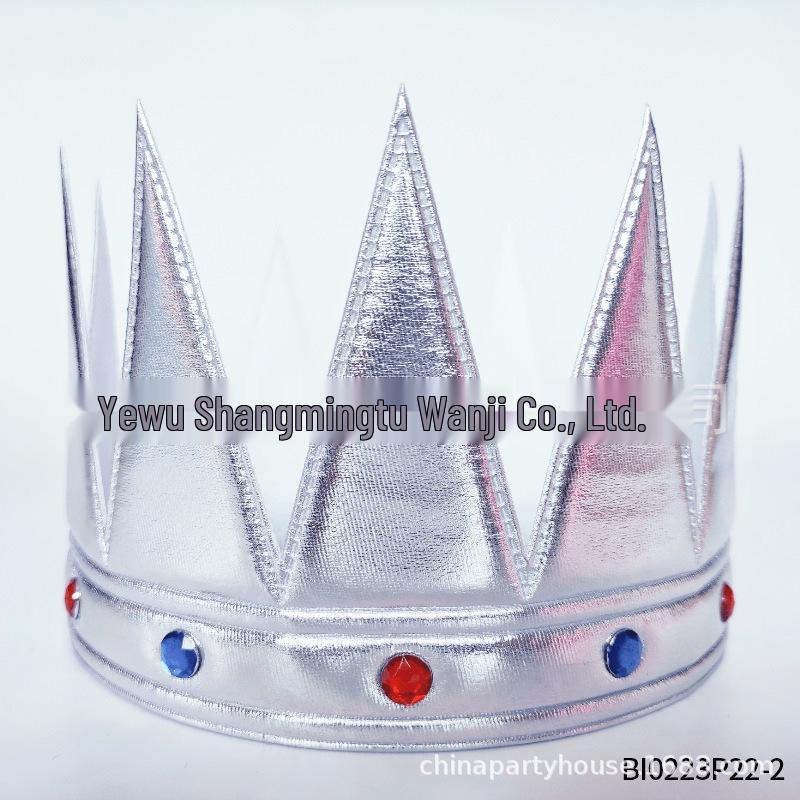 Carnival King Costume Set: Adult Cape, Crown, Hat, & Wand
