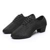 New Adult Women Latin Dance Shoes Ladies Modern Standard Dancing ShoesTeachers Shoes Indoor Heeled 3.5cm