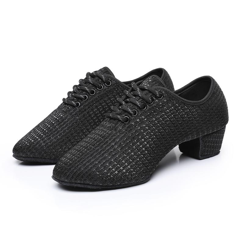 New Adult Women Latin Dance Shoes Ladies Modern Standard Dancing ShoesTeachers Shoes Indoor Heeled 3.5cm