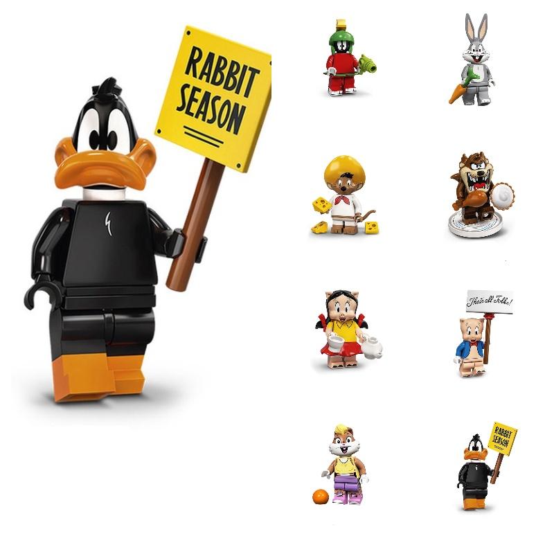 Cartoon Building Blocks Toy Diy Assembly Toy For Kids Plastic Material Abs Type 50-100 Pieces 4.5cm Height Lightweight Characters)