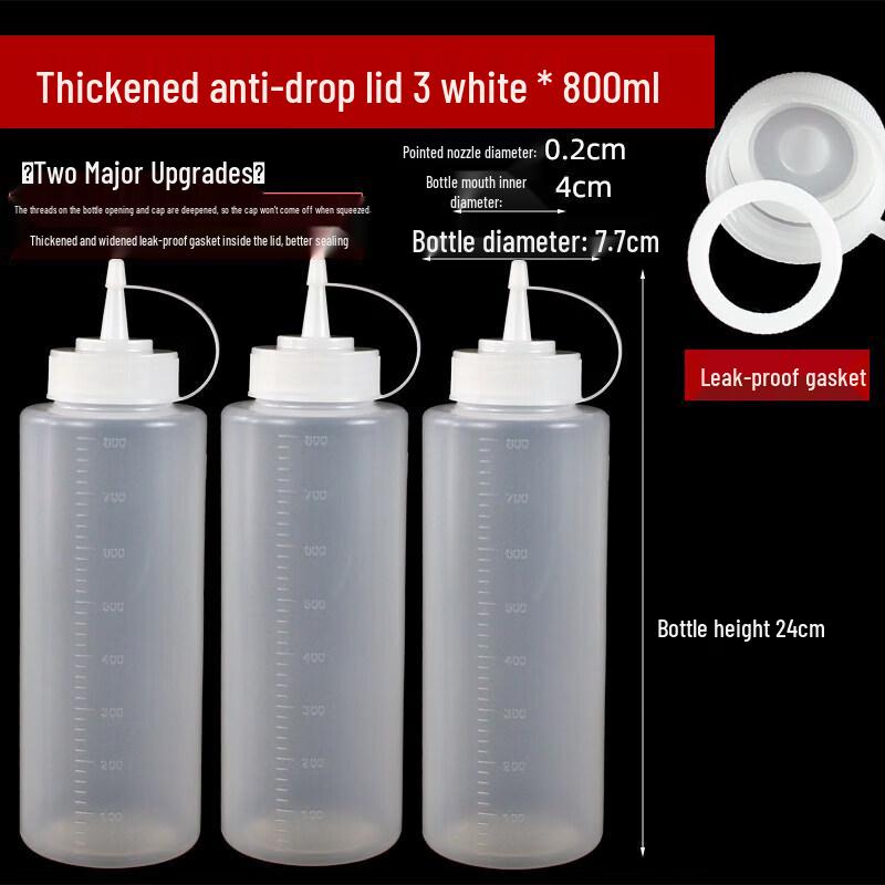 Qiwei Plastic Squeeze Sauce Bottle