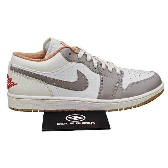 Air Jordan 1 Low 'Sail/College Grey' 553558-169 Men's Size
