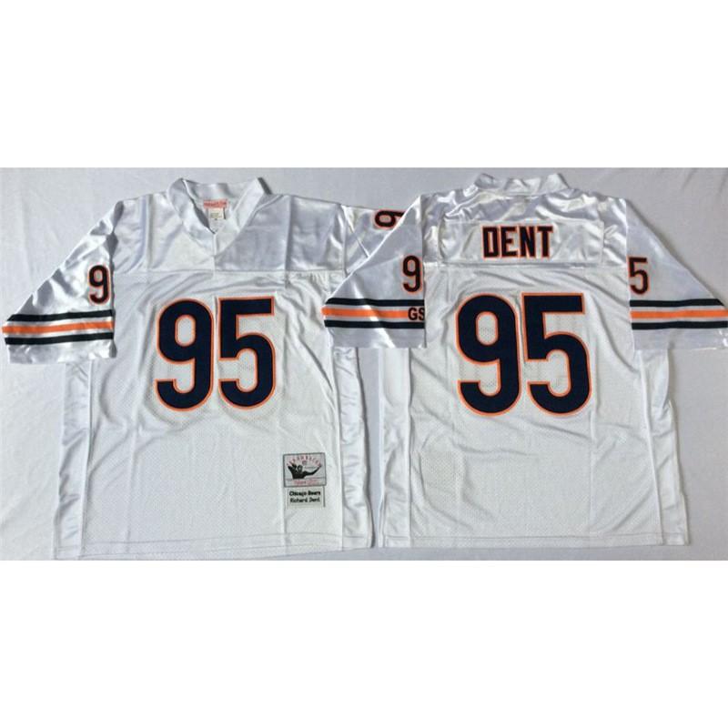 Chicago Bears Retro NFL Football Jersey Men Women Cotton Embroidered Sports Fan Apparel