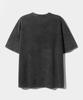 Dimiteulibeullaeg Asi Essential Waffle Henley Neck Short Sleeve T-Shirt_Pigment Charcoal