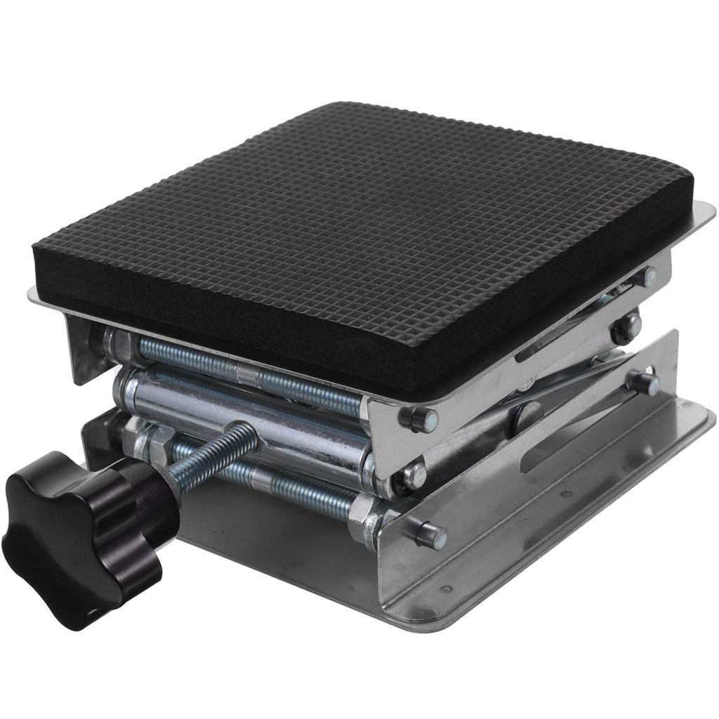 Plataforma de Macaco Tesoura de Aço Inoxidável Suporte de Laboratório Mesa de Elevação Altura Ajustável Bancada de Laboratório Ferramenta de Reparo de Carro Elevação