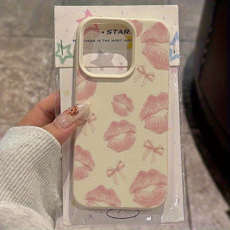 Full Screen Sexy Lips Soft Phone Case For IPhone 16 17 Air 15 14 13 12 11 Pro Max 16 Plus Shockproof Cover Case Funda Bumber For iphone 17