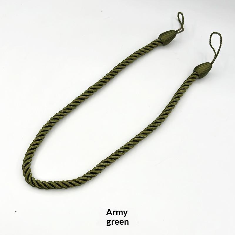 Handmad Curtain Woven Tiebacks Ins Style Easy To Use Curtains Binding Rope Light Luxury Curtains Tied Strap Home Decor