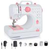 Family Sewing Machine, Electric Sewing Machine, Compact, Beginner-Friendly, 12 Stitches, Small, Mini, Portable, Easy Operation, Multifunctional, Low N