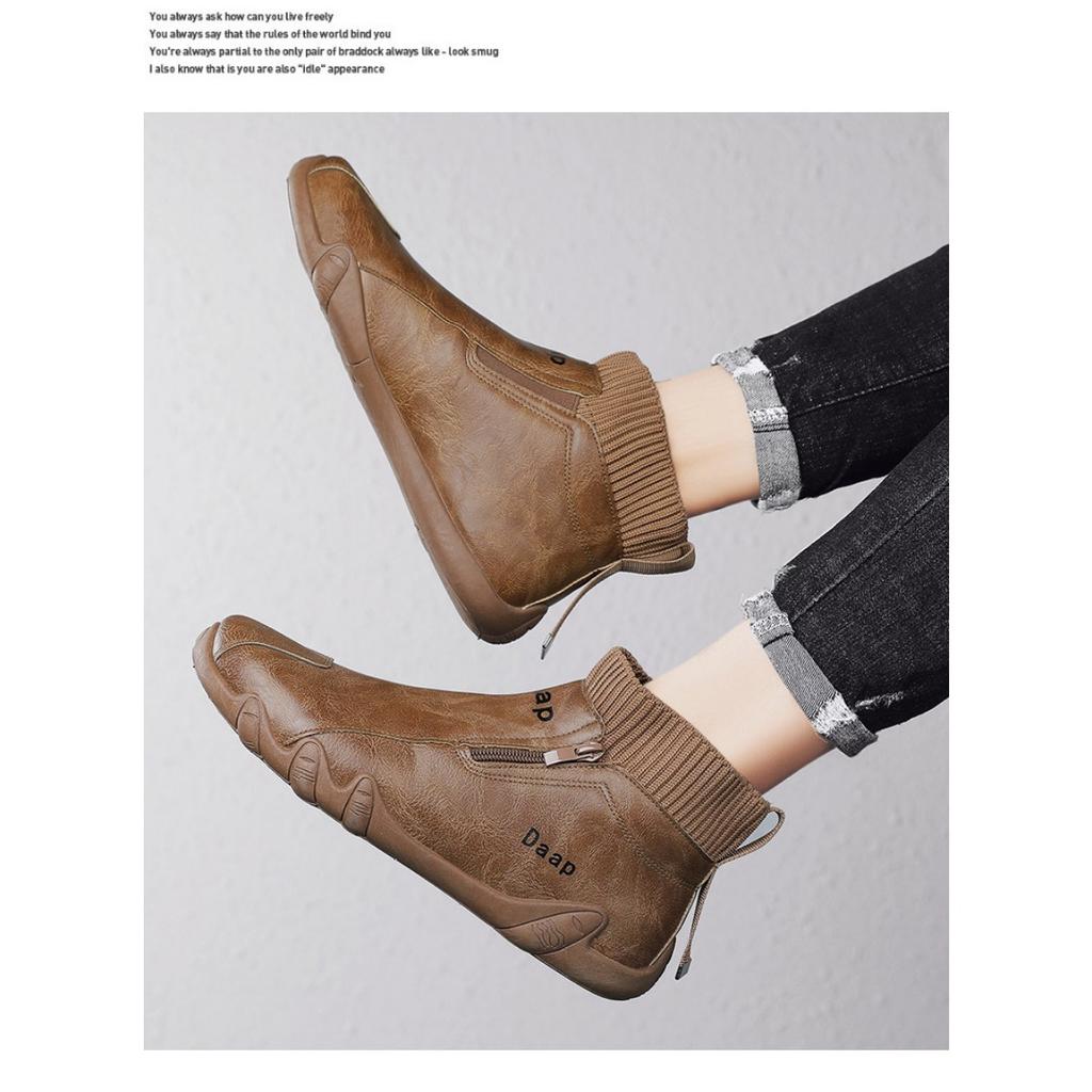 Men's shoes high-top casual sports shoes tooling shoes men's trend versatile outdoor non-slip