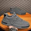 Herrenschuhe Freizeitschuhe Atmungsaktiv Arbeit Mode Sneaker Low Top Leder Ballerinas für Herren Formelle Kleidung Walking Büro Schuhe